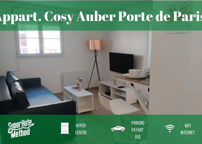 Appart Cosy Auber Porte De Paris